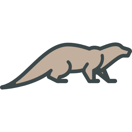 カワウソ Special Lineal color icon