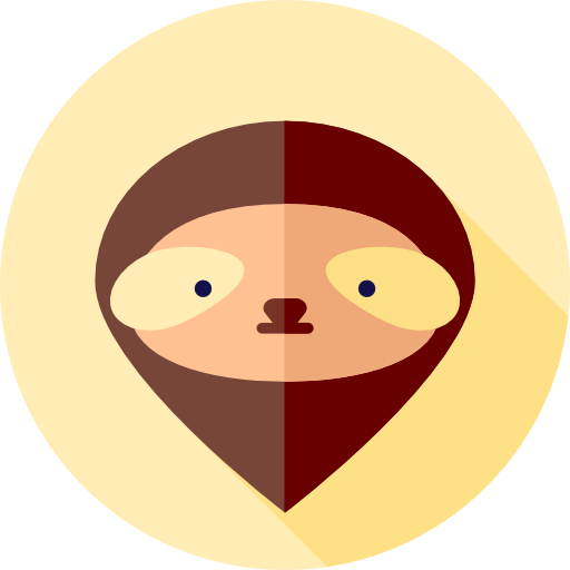 luiaard Flat Circular Flat icoon