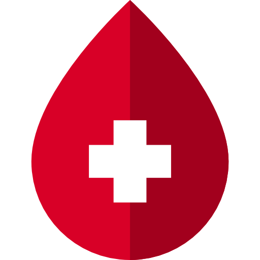 Blood drop Basic Straight Flat icon