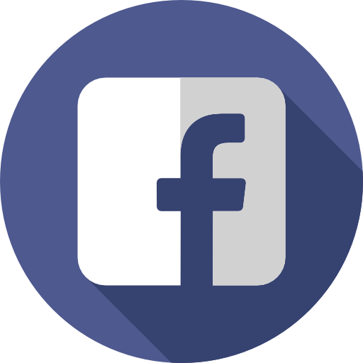 facebook Flat Circular Flat icoon