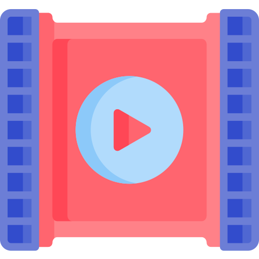 Reproductor de video Special Flat icono