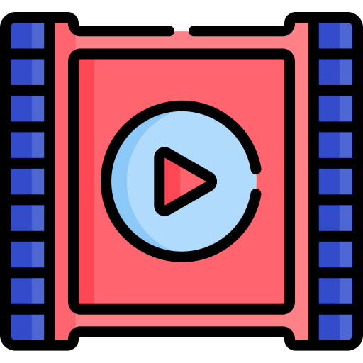 Видео-плеер Special Lineal color иконка