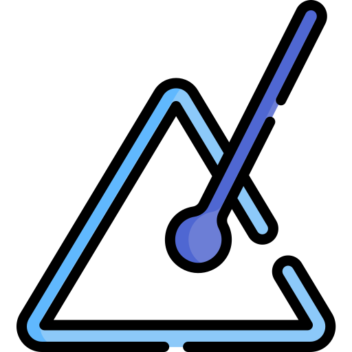 Triángulo Special Lineal color icono