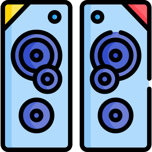 system dzwiękowy Special Lineal color ikona