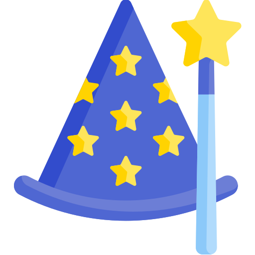 Wizard Special Flat icon