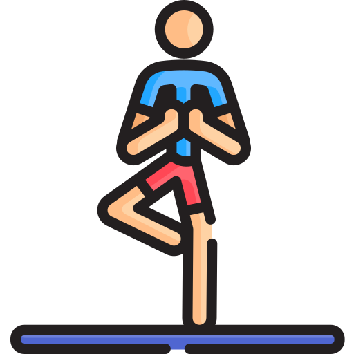 Pilates Special Lineal color icon
