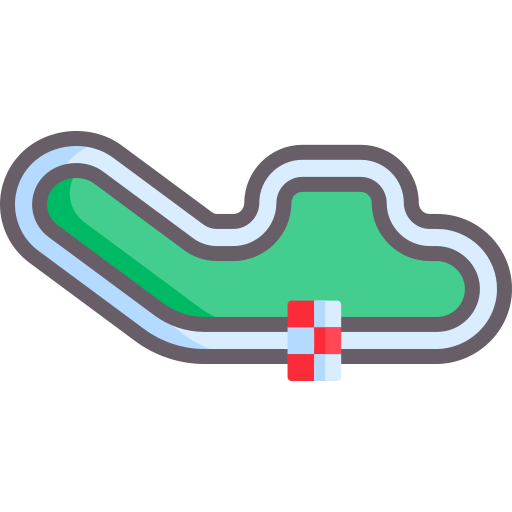 racebaan Special Flat icoon