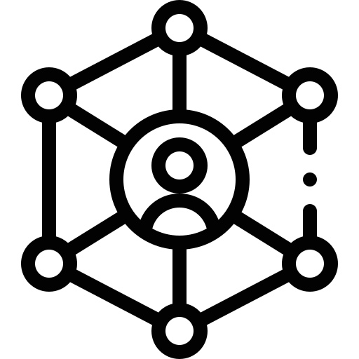 collegamento Detailed Rounded Lineal icona