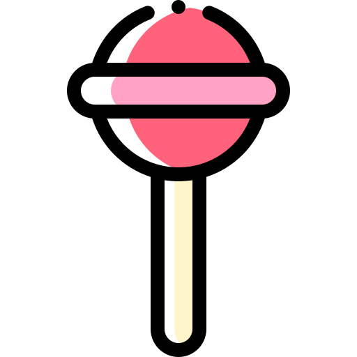 Lollipop Detailed Rounded Color Omission icon