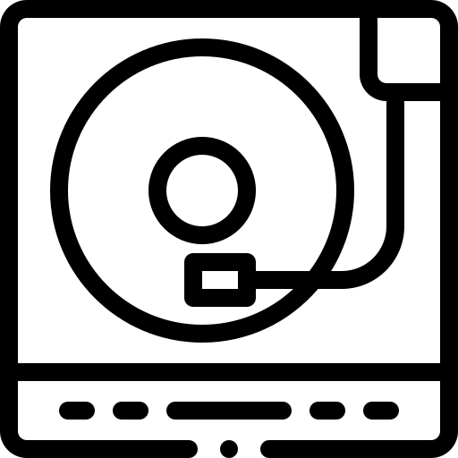 obrotnica Detailed Rounded Lineal ikona