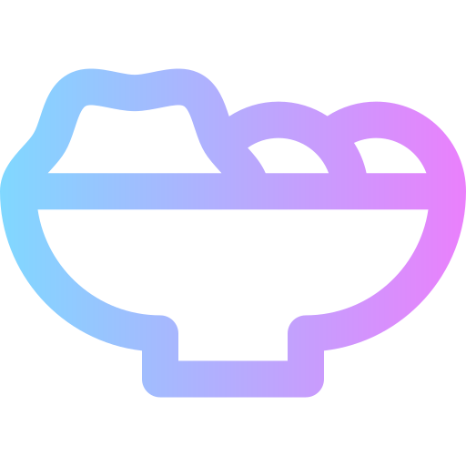 Salad Super Basic Rounded Gradient icon