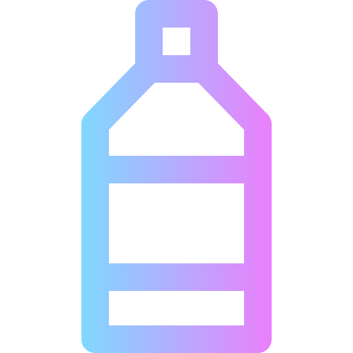 Mineral water Super Basic Rounded Gradient icon