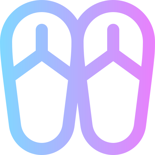 Sandals Super Basic Rounded Gradient icon