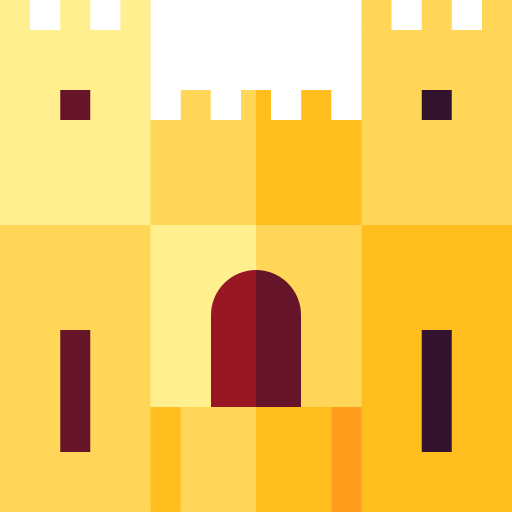 Sao jorge castle Basic Straight Flat icon