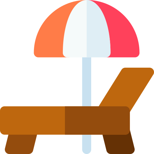 leżak Basic Rounded Flat ikona
