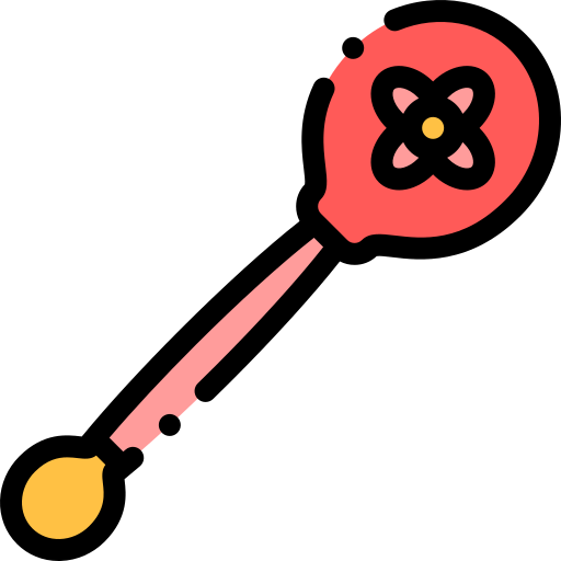 Spoon Detailed Rounded Lineal color icon