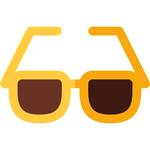 Gafas de sol Basic Rounded Flat icono