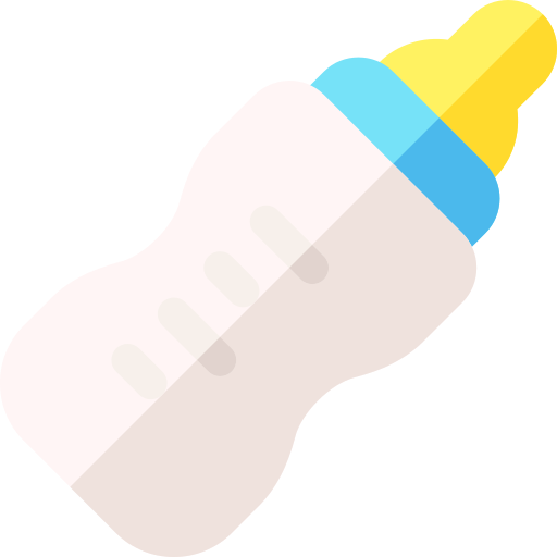 Бутылочка для кормления Basic Rounded Flat иконка