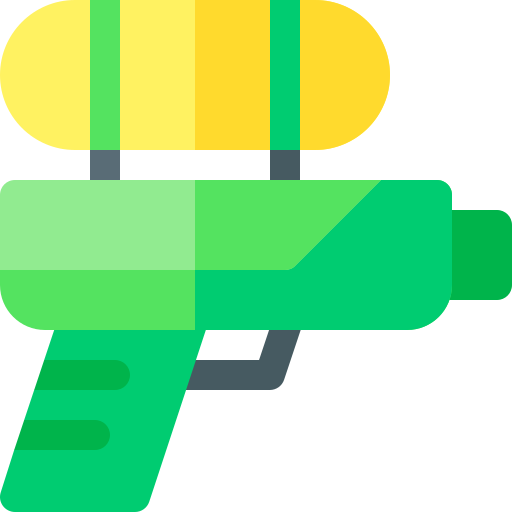 pistolet wodny Basic Rounded Flat ikona