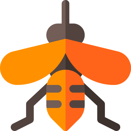 escarabajo de los espárragos Basic Rounded Flat icono