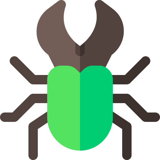 Cucaracha Basic Rounded Flat icono
