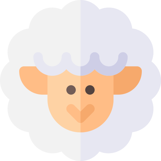 Lamb Basic Rounded Flat icon