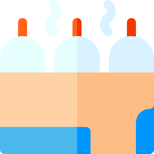 Cupping Basic Rounded Flat icono