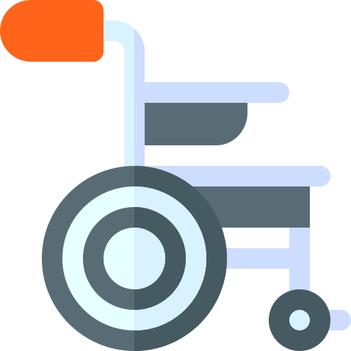 車椅子 Basic Rounded Flat icon
