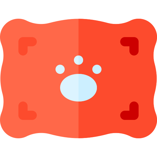 베개 Basic Rounded Flat icon