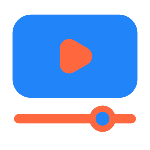 Video play Generic color fill icon