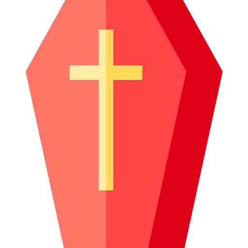 trumna Basic Straight Flat ikona
