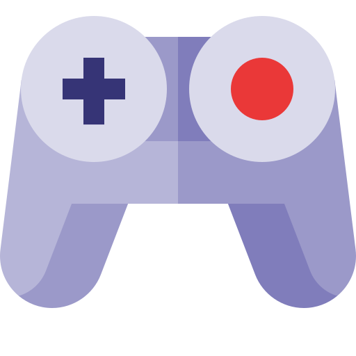 Gamepad Basic Straight Flat icono