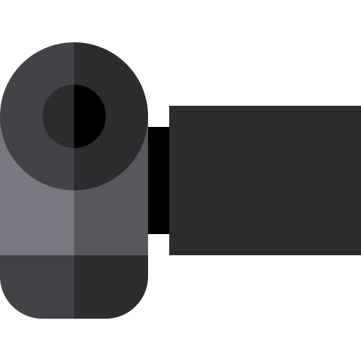 Camcorder Basic Straight Flat icon