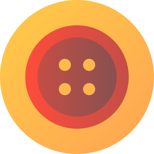 przycisk Flat Circular Gradient ikona