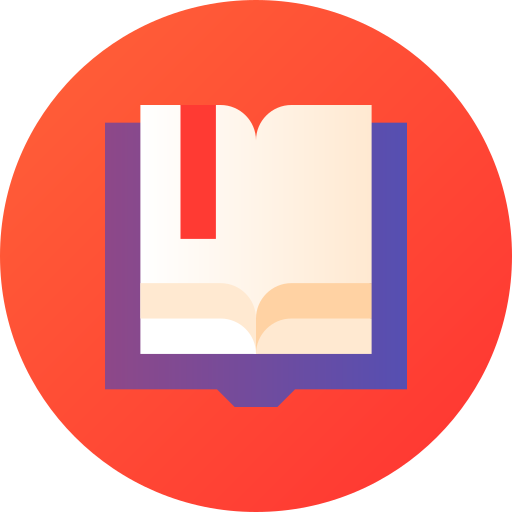 heilige schriften Flat Circular Gradient icon