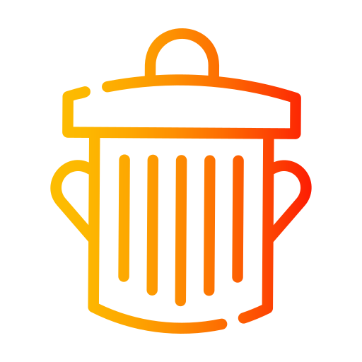 Garbage Generic gradient outline icon