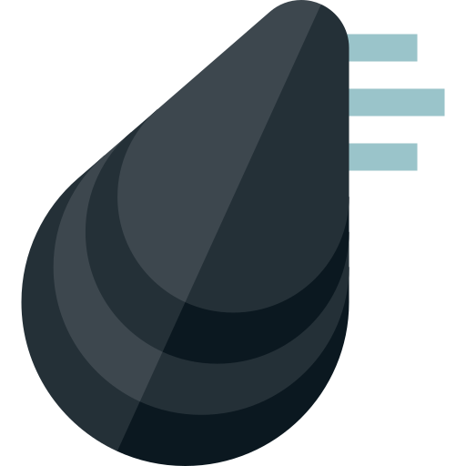 Mussel Basic Straight Flat icon