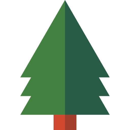 Tree Basic Straight Flat icon