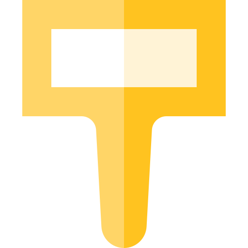 Etiqueta Basic Straight Flat icono