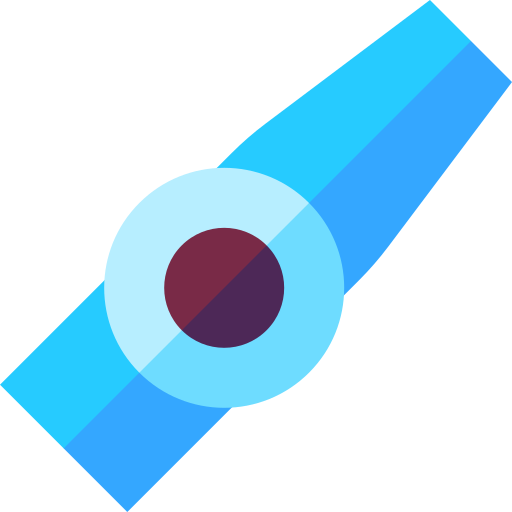 Kazoo Basic Straight Flat icon