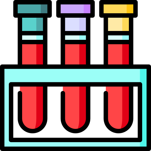 Blood tube Special Lineal color icon