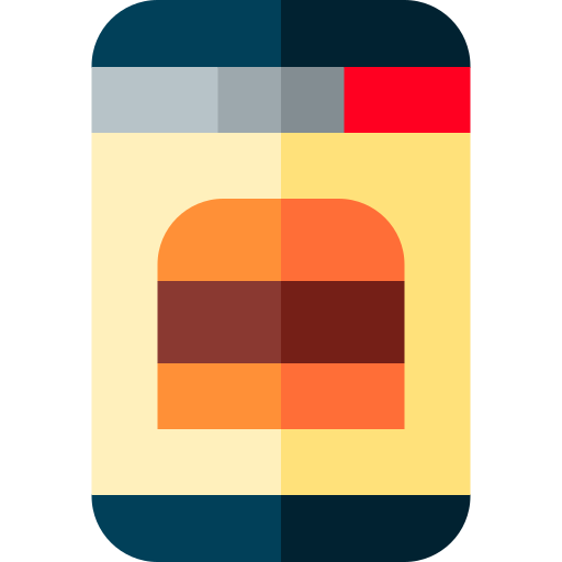 オンライン注文 Basic Straight Flat icon