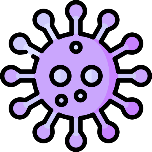 virus Special Lineal color icona