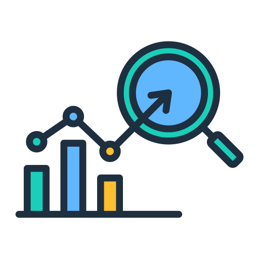 Forecasting Generic color lineal-color icon