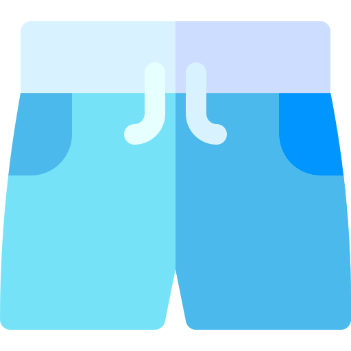 badeanzug Basic Rounded Flat icon