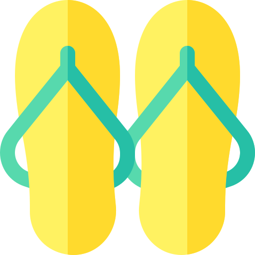 Sandals Basic Rounded Flat icon