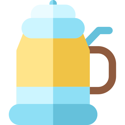 Jarro de cerveza Basic Rounded Flat icono