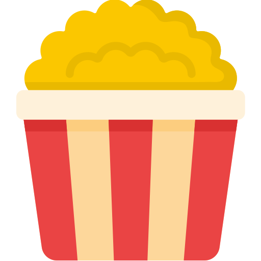 Popcorn Special Flat icon