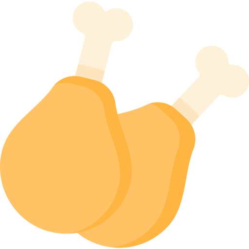smażony kurczak Special Flat ikona