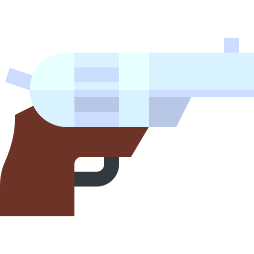 revolver Basic Straight Flat icon